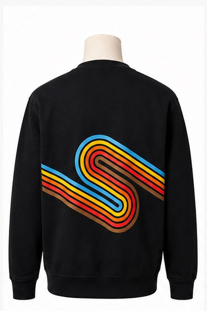 The Cafe Retro Crewneck Sweatshirt