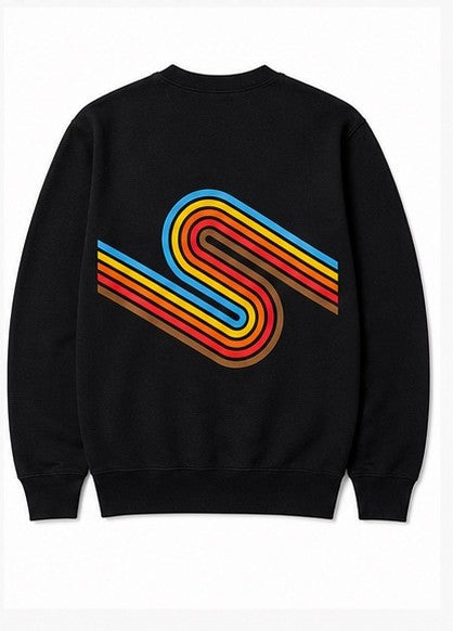 The Cafe Retro Crewneck Sweatshirt