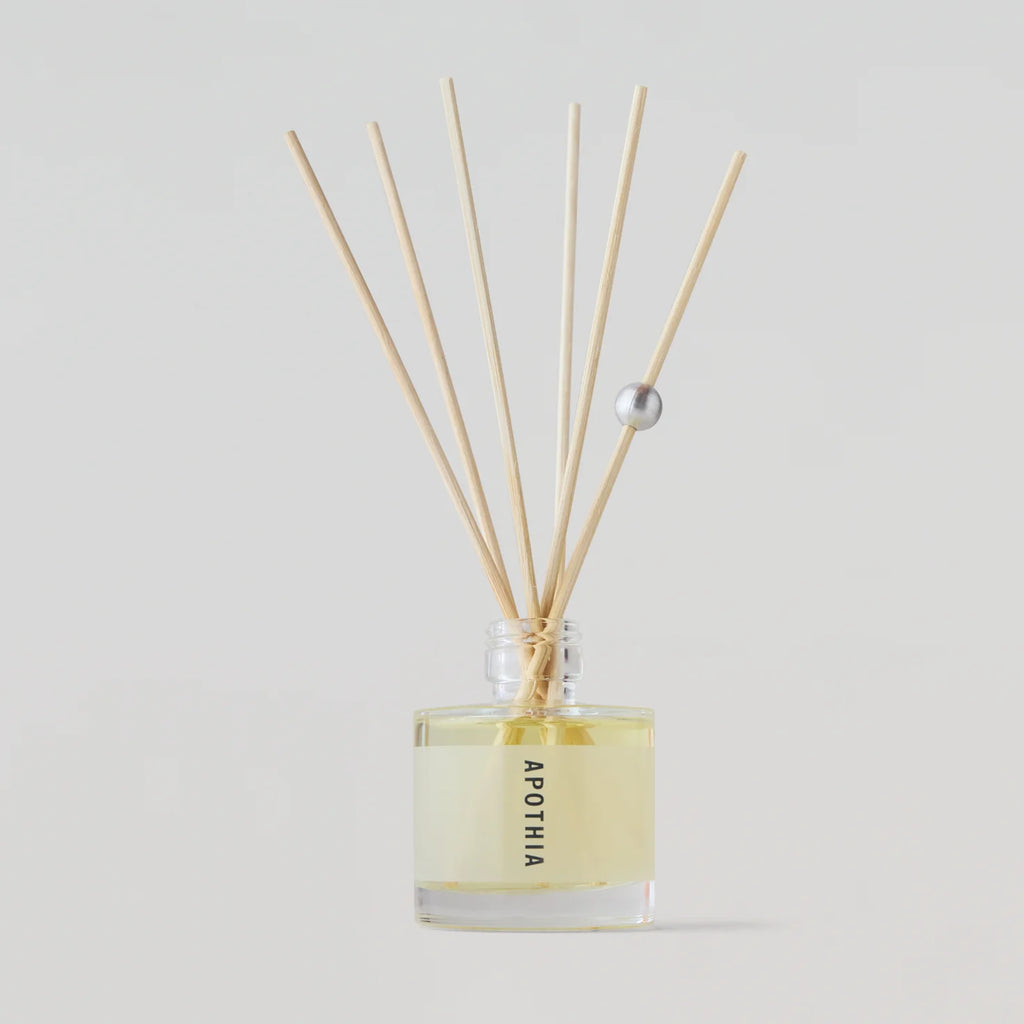 APOTHIA Wave Mini Diffuser with notes of white grapefruit, yuzu, seagrass, and salty ocean air.