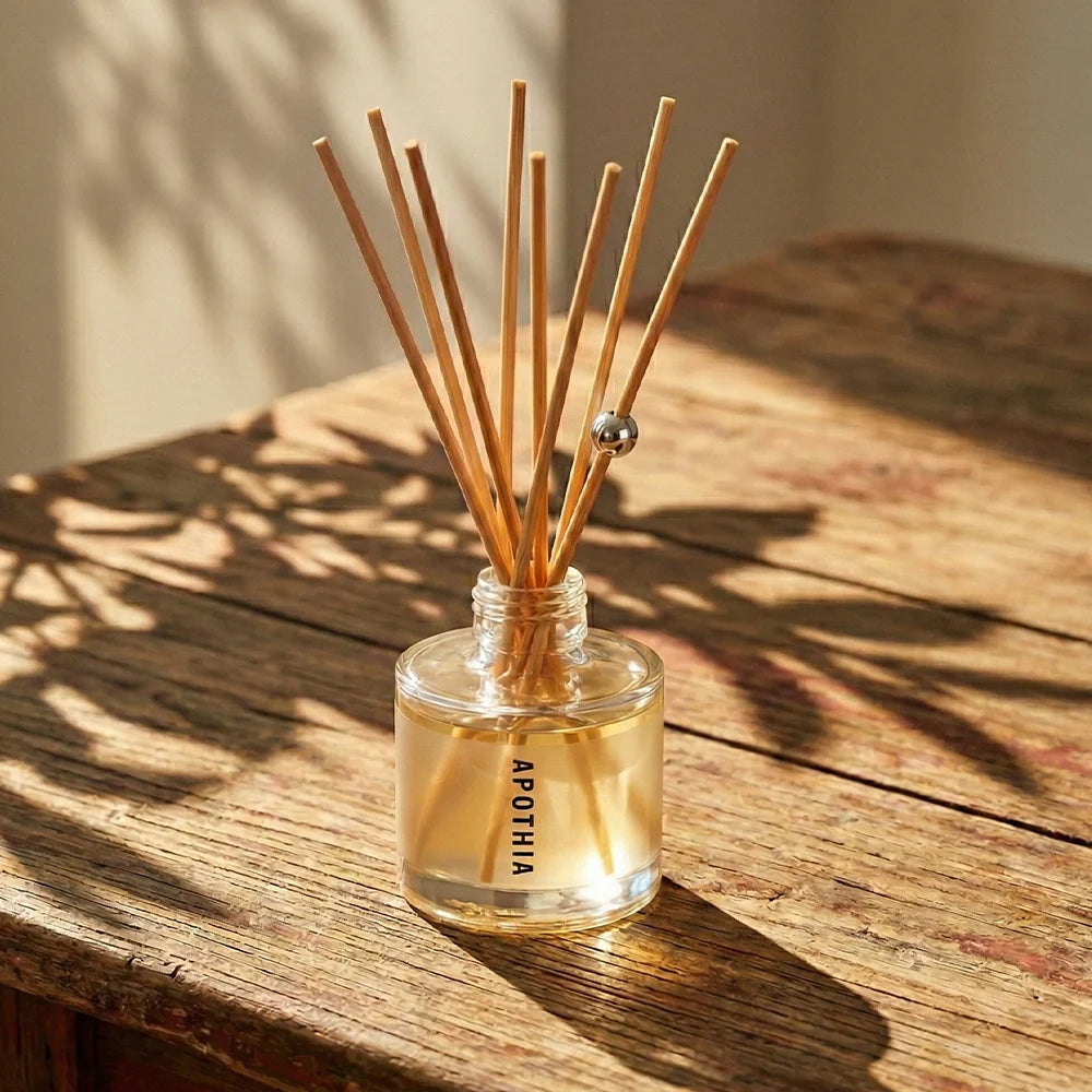 APOTHIA Wave Mini Diffuser with notes of white grapefruit, yuzu, seagrass, and salty ocean air.