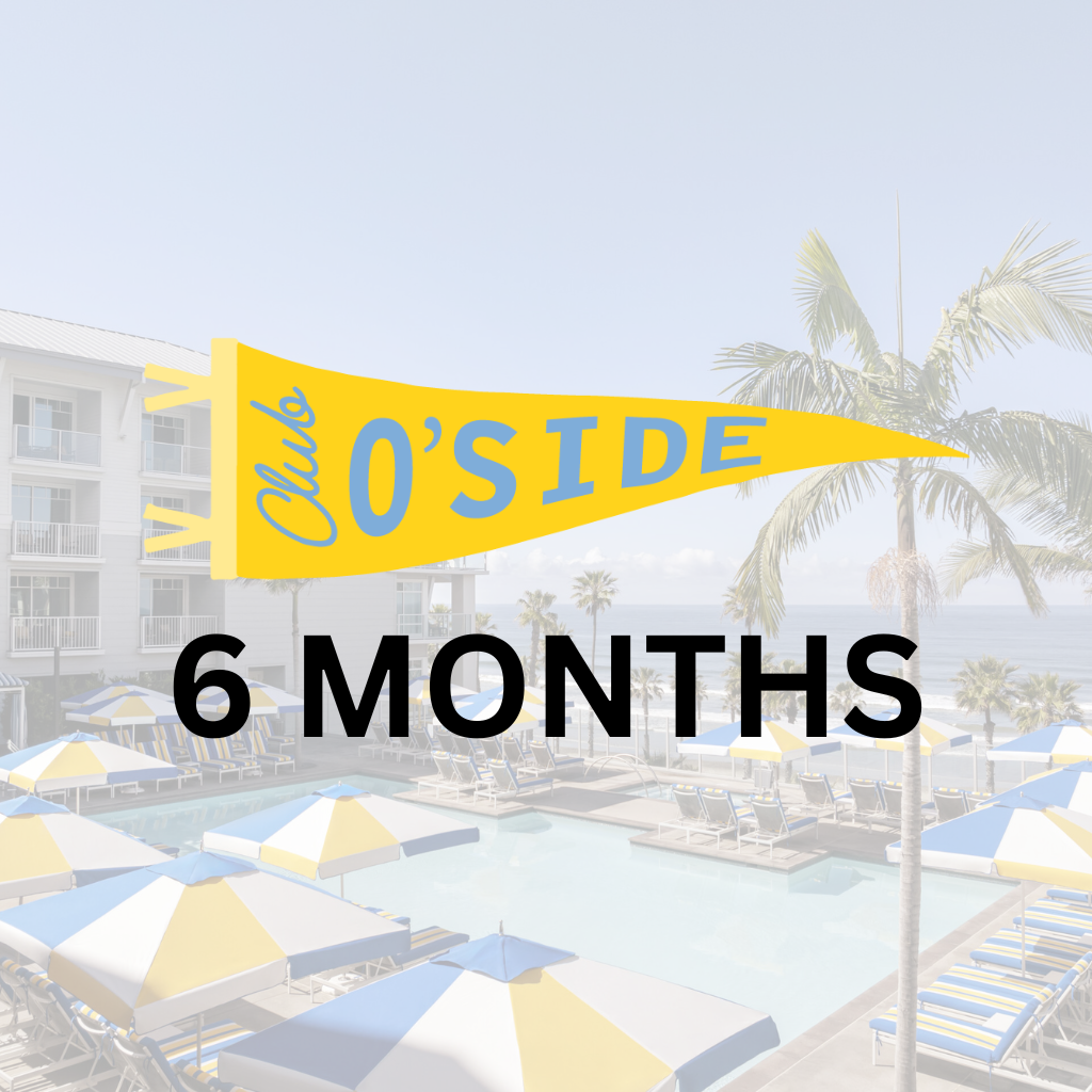 Oceanside Resorts Club Level Membership - First Month/Prepayment