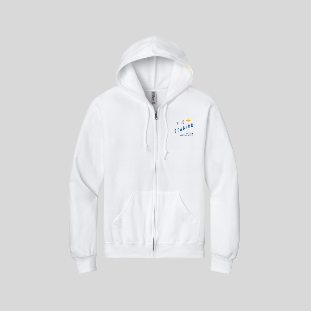 Seabird "Do Not Disturb" Full-Zip Hooded Sweatshirt