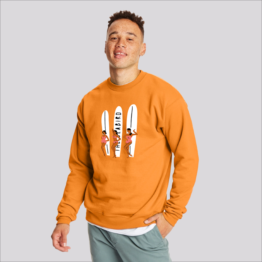 Three Surfer Girl Sweatshirt