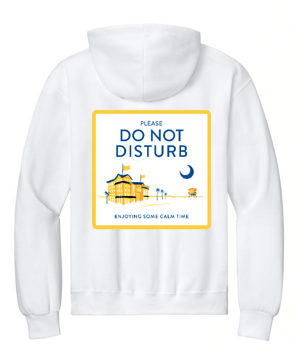 Seabird "Do Not Disturb" Full-Zip Hooded Sweatshirt