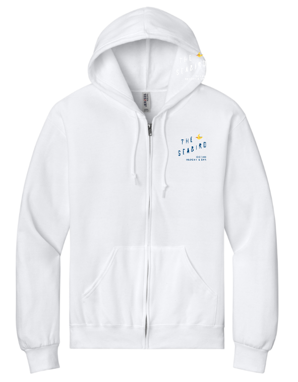 Seabird "Do Not Disturb" Full-Zip Hooded Sweatshirt