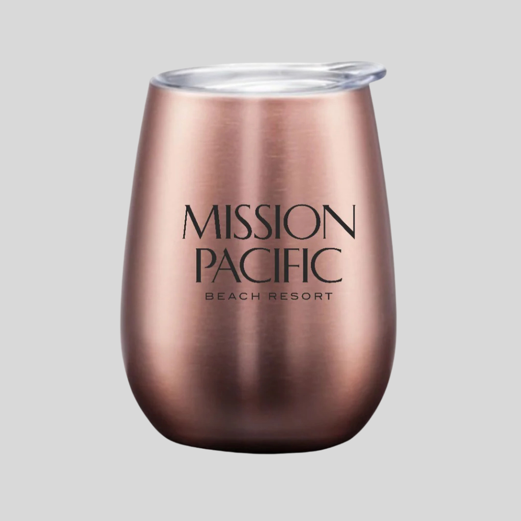 Mission Pacific Beach Resort Wine Tumbler
